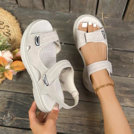 Amanda – Vintage Wedge Sandalen in Übergrößen - Image 4