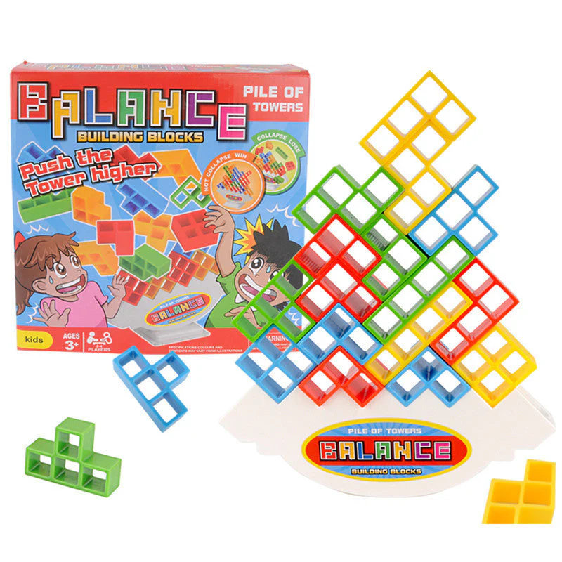 Balance Bausteine Geschicklichkeitsspiel für Kinder – Lern- & Stapelspiel ab 3 Jahren - Image 6