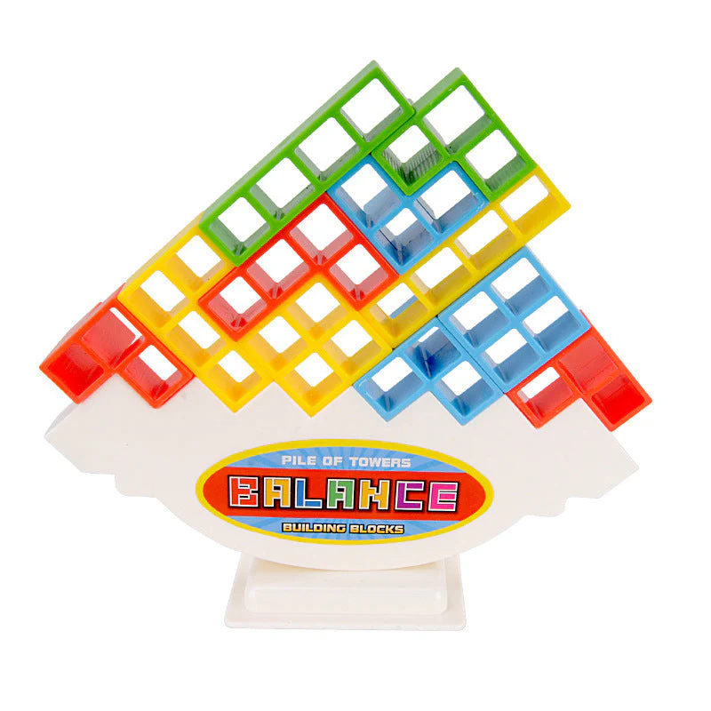 Balance Bausteine Geschicklichkeitsspiel für Kinder – Lern- & Stapelspiel ab 3 Jahren - Image 7