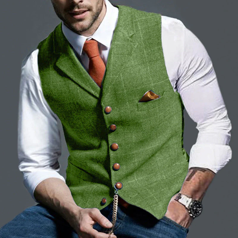Conrad – Lässige Karo Slim Fit Herrenweste - Image 11