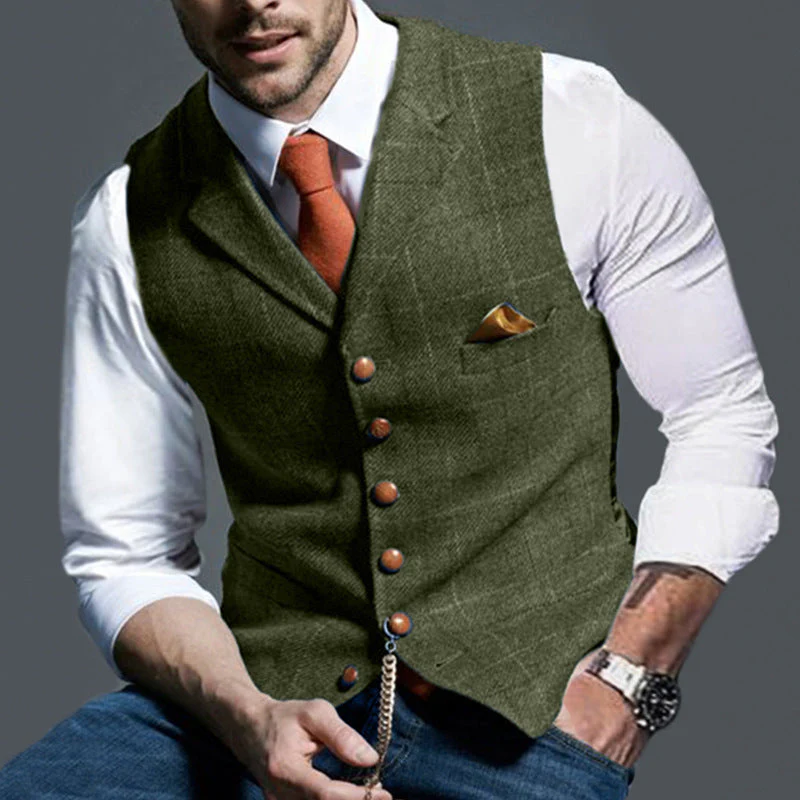 Conrad – Lässige Karo Slim Fit Herrenweste - Image 12