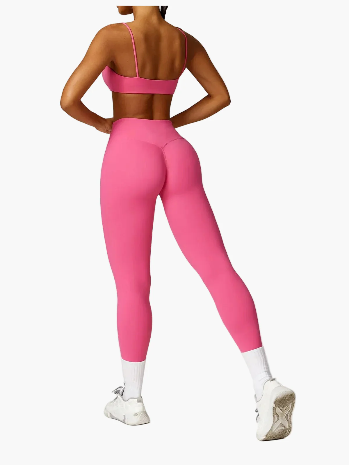 Damen 2-teiliges High Waist Sport Leggings & Top Set – Modernes Fitness- und Yoga-Outfit - Image 15