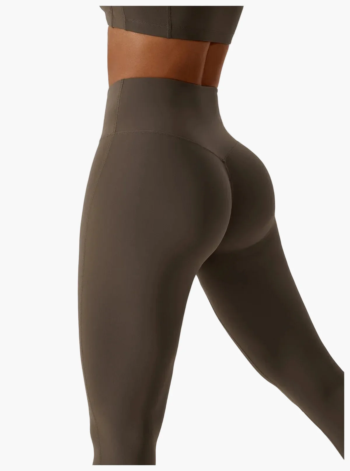 Damen 2-teiliges High Waist Sport Leggings & Top Set – Modernes Fitness- und Yoga-Outfit - Image 2