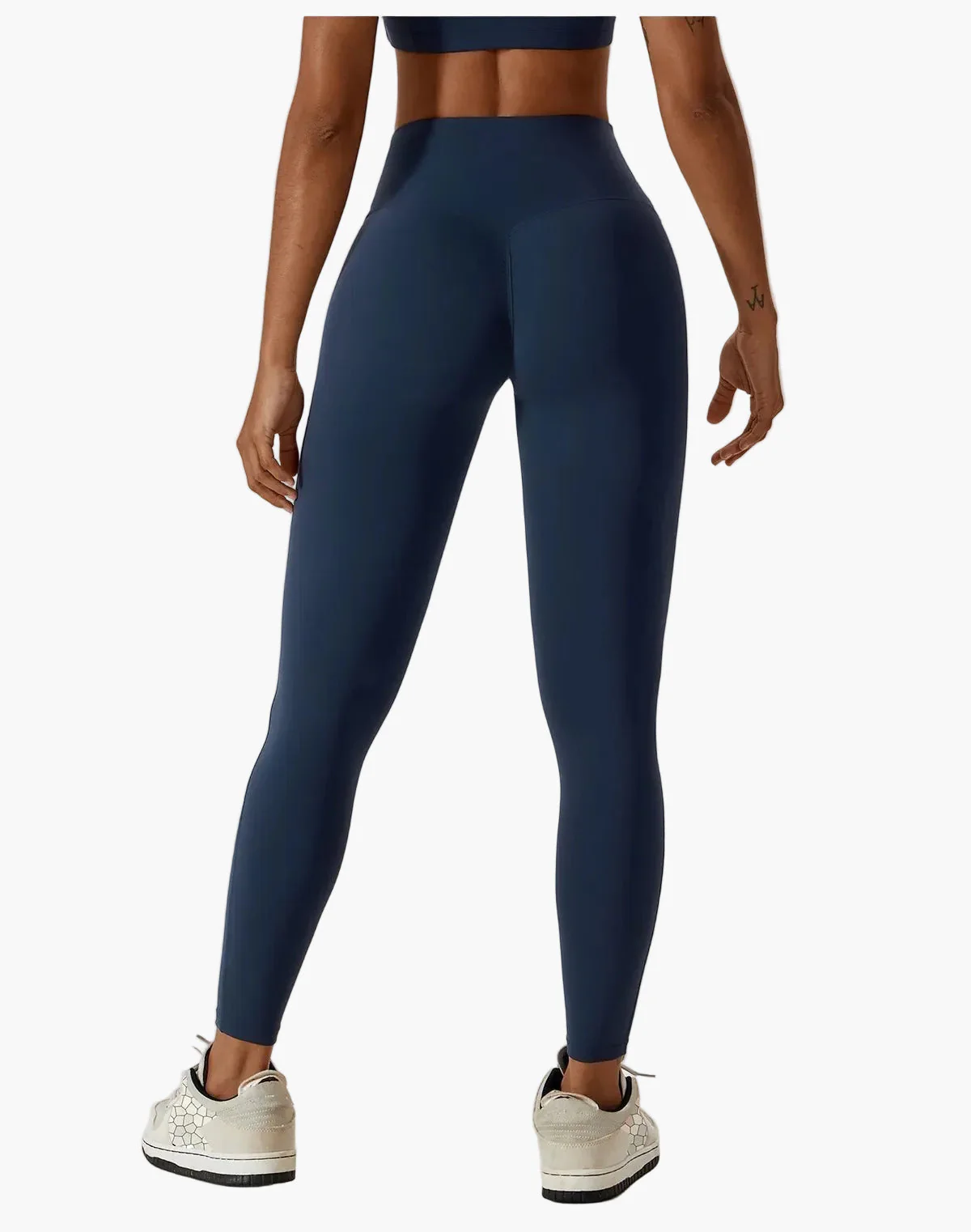 Damen 2-teiliges High Waist Sport Leggings & Top Set – Modernes Fitness- und Yoga-Outfit - Image 4