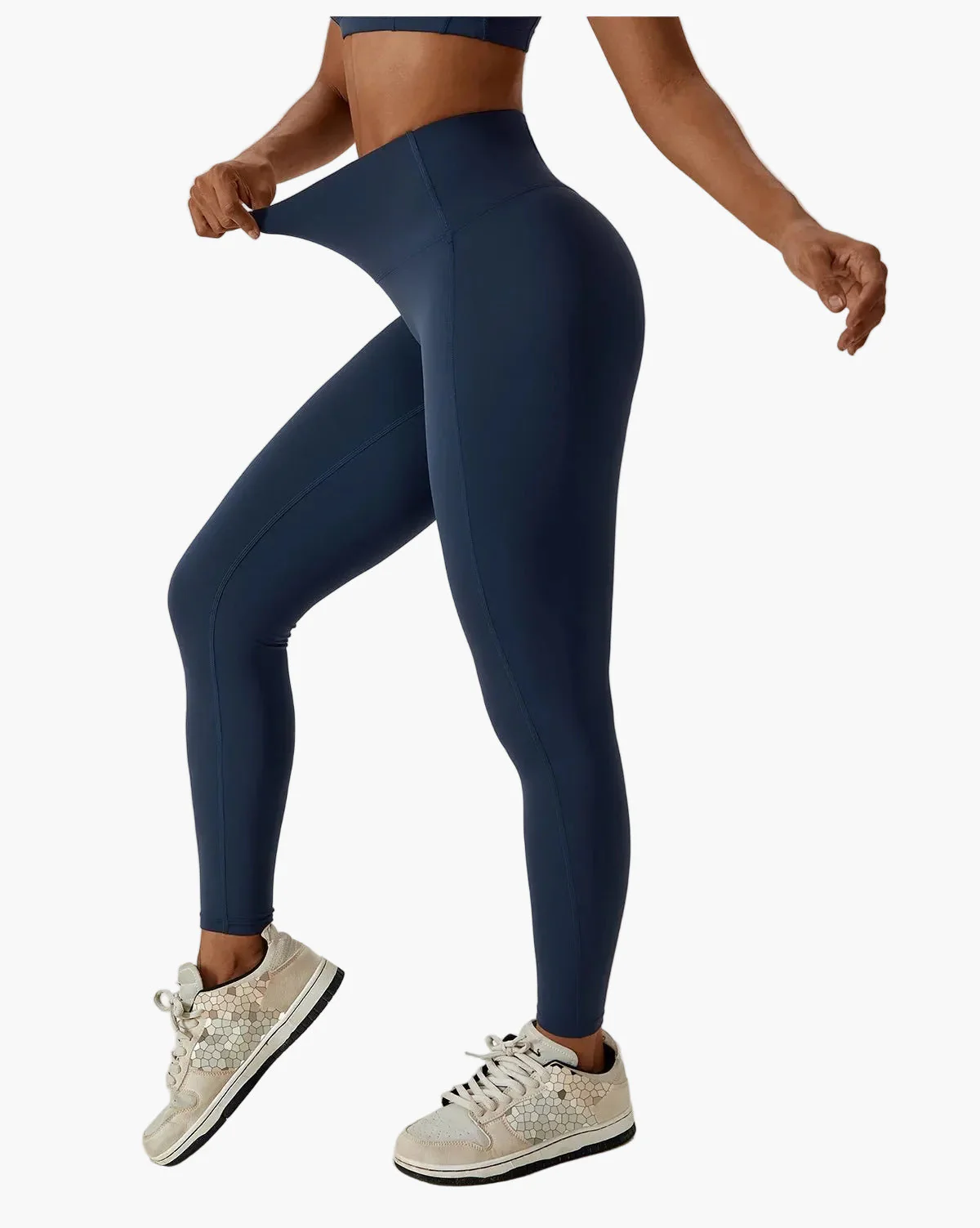 Damen 2-teiliges High Waist Sport Leggings & Top Set – Modernes Fitness- und Yoga-Outfit - Image 5