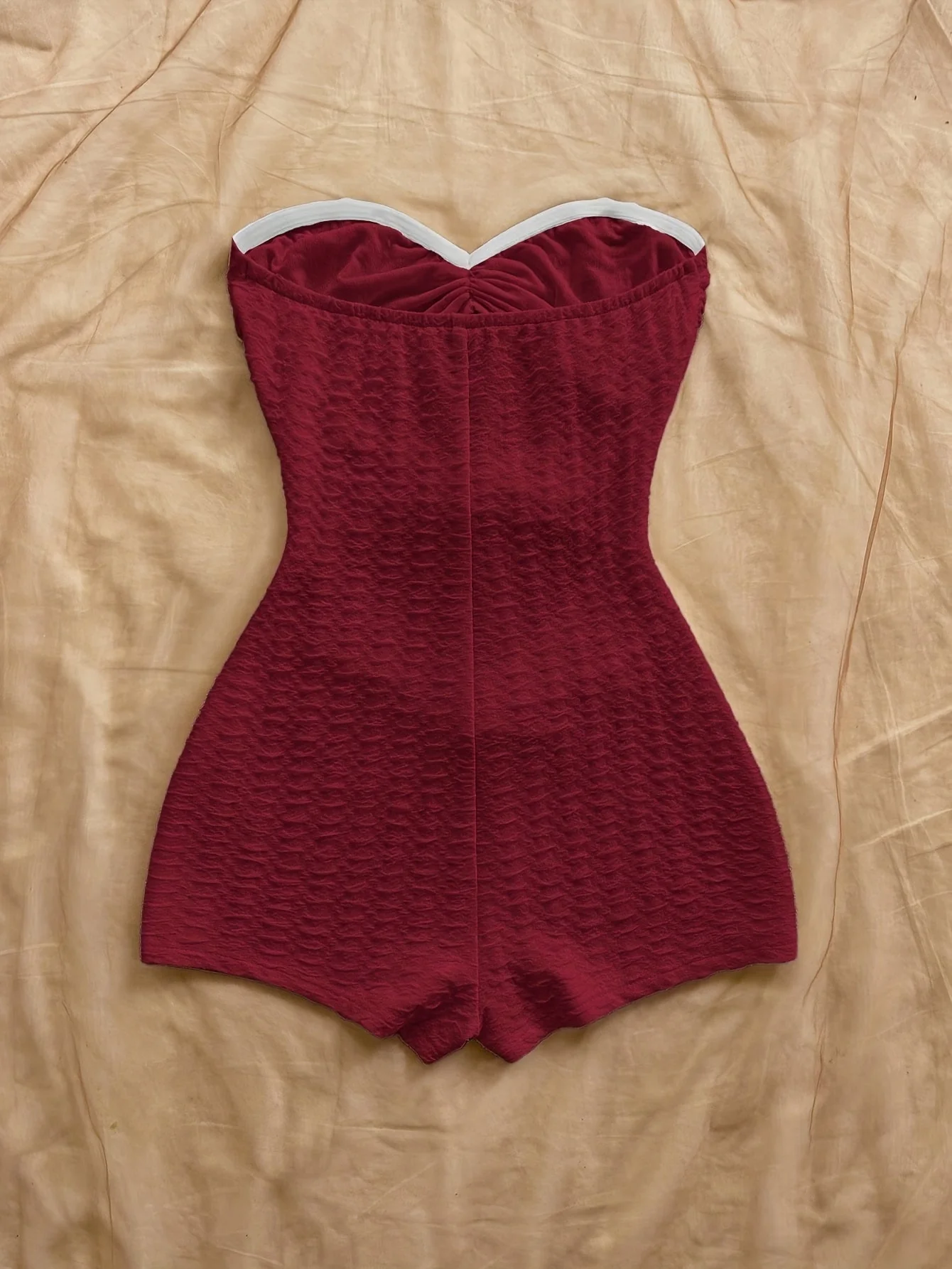 Damen Badeanzug im Retro-Style mit Leopardenmuster und Cut-Out-Design – Modischer Bandeau-Swimsuit für den Sommer - Image 10