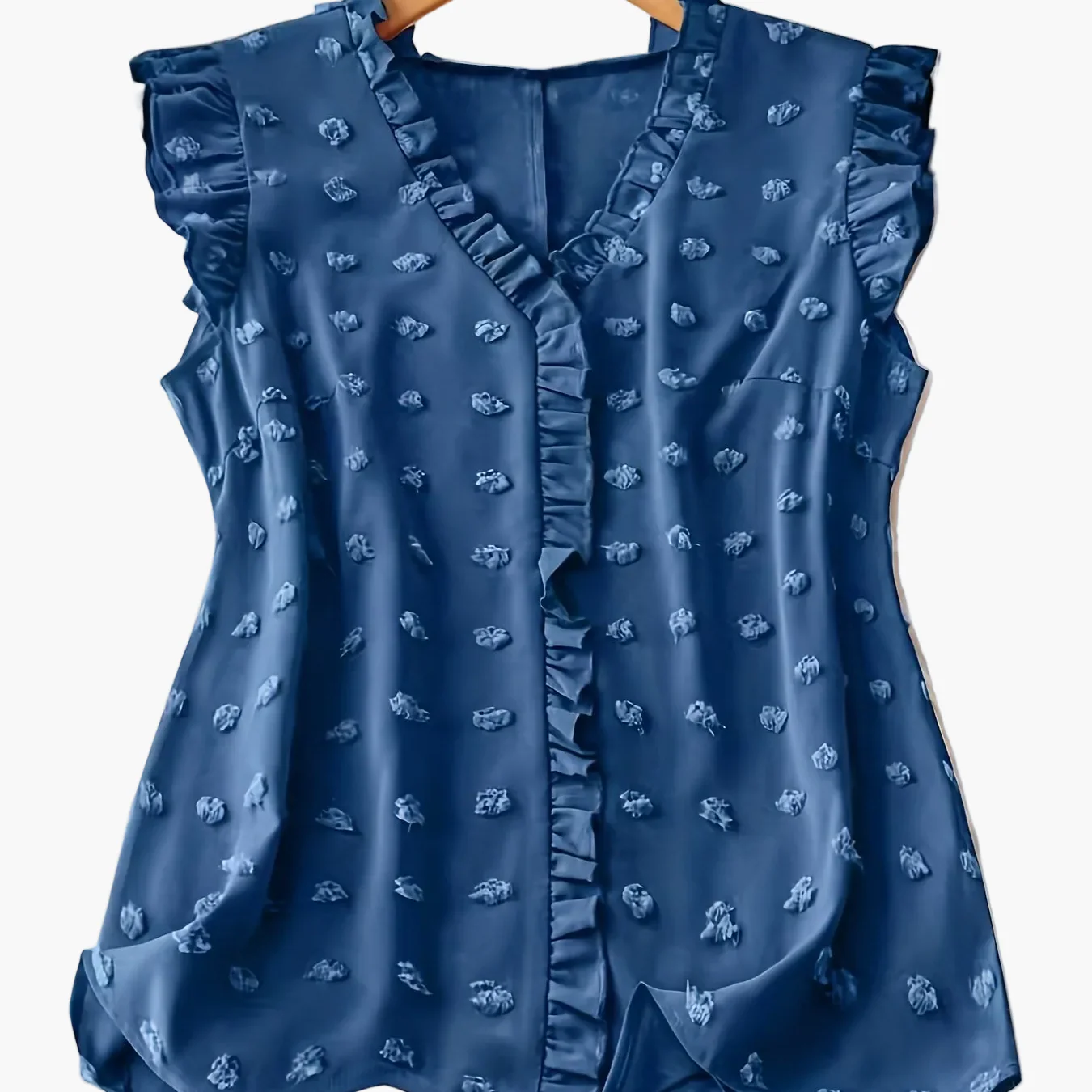 Damen Bluse Elegant mit Rüschen und V-Ausschnitt – Freizeit & Büro - Image 11