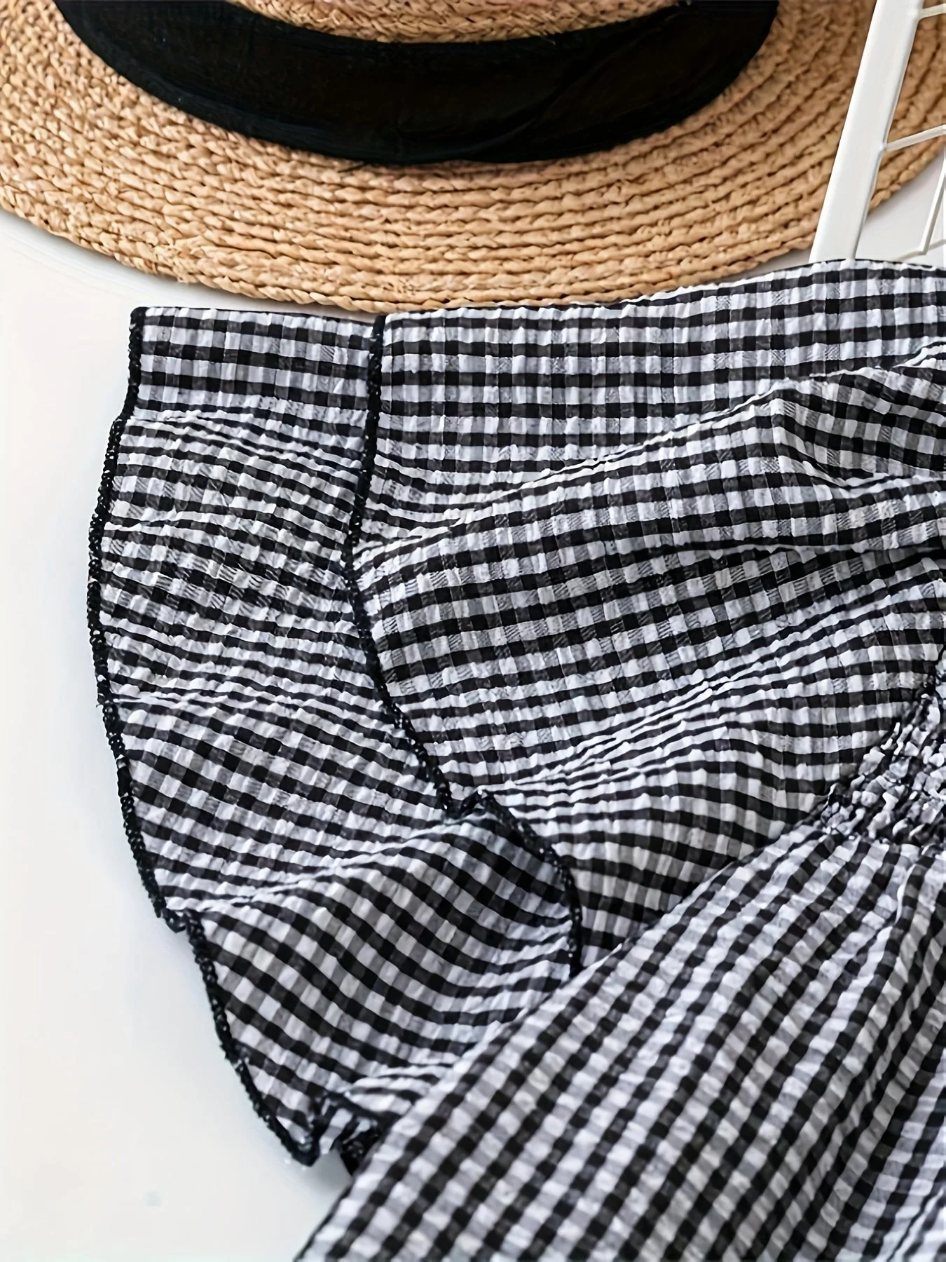 Damen Bluse mit Punkten, elegant, Kurzarm, Sommer, Freizeit & Büro - Image 6