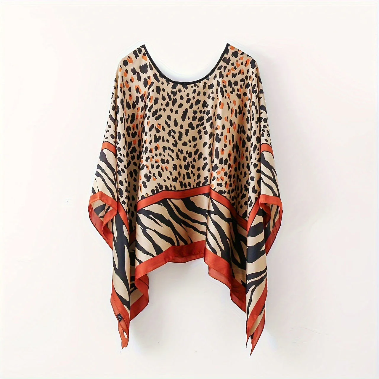 Damen Boho Poncho Tunika – Eleganter Überwurf für Strand und Freizeit - Image 7