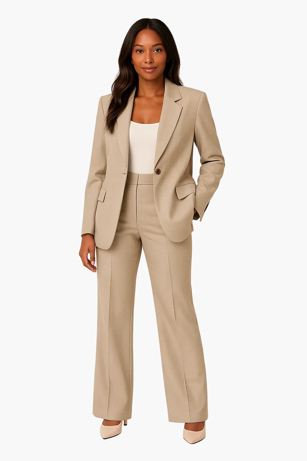 Damen Business Anzug Set – Moderner Blazer & Hose für Büro und formelle Anlässe - Image 3