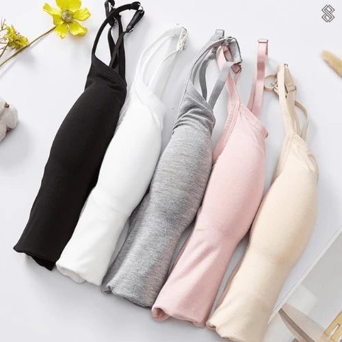 Damen Bustier-Top mit integriertem BH – Nahtloser Komfort und moderner Look für Alltag & Freizeit - Image 4