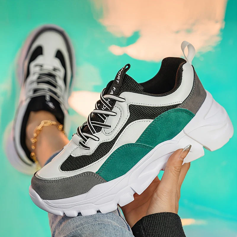 Damen Chunky Sneaker im Trend-Design für Alltag und Freizeit – Sportlicher Streetstyle - Image 11