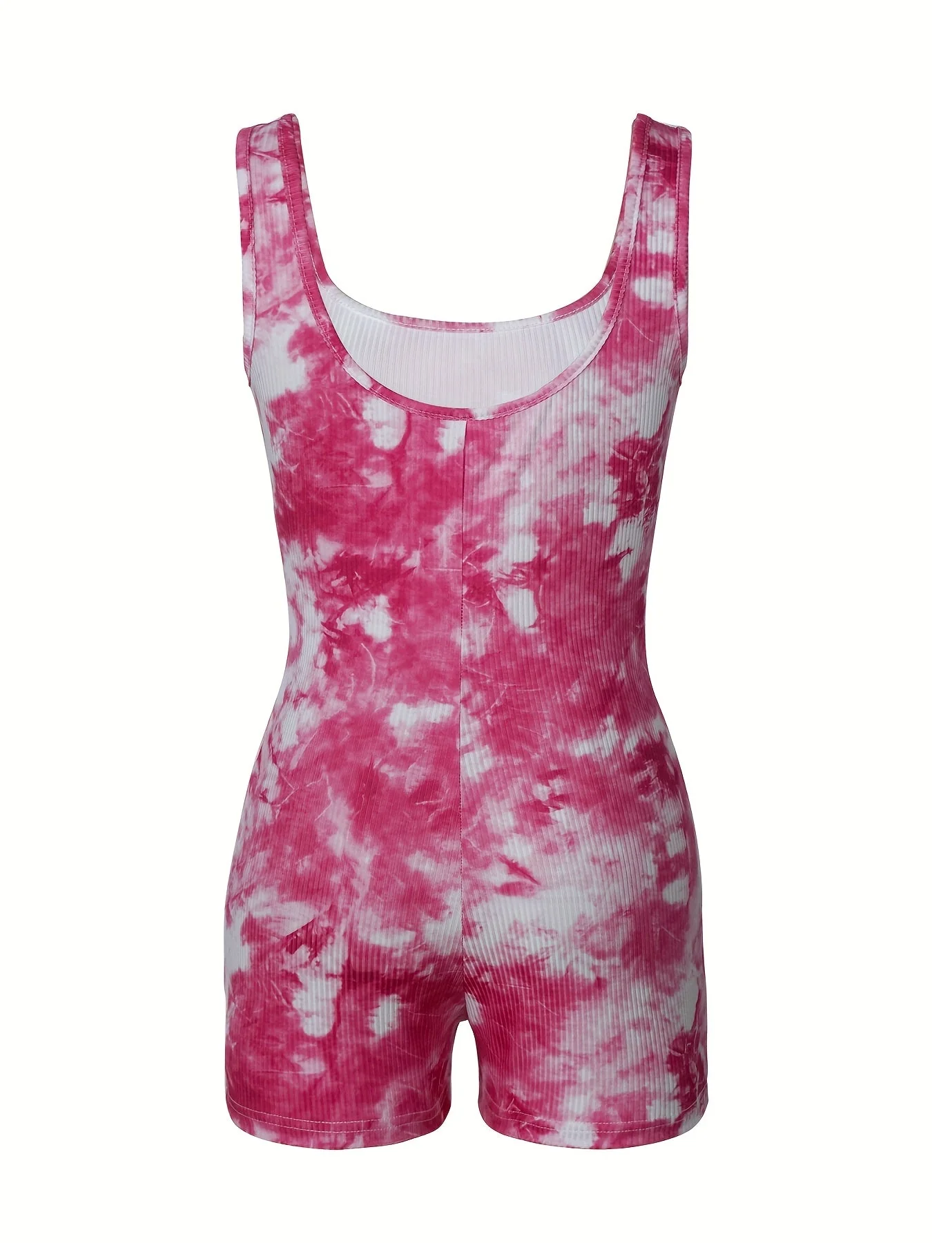 Damen Einteiler Jumpsuit – Modischer Tie-Dye Style für Freizeit und Sommer - Image 9