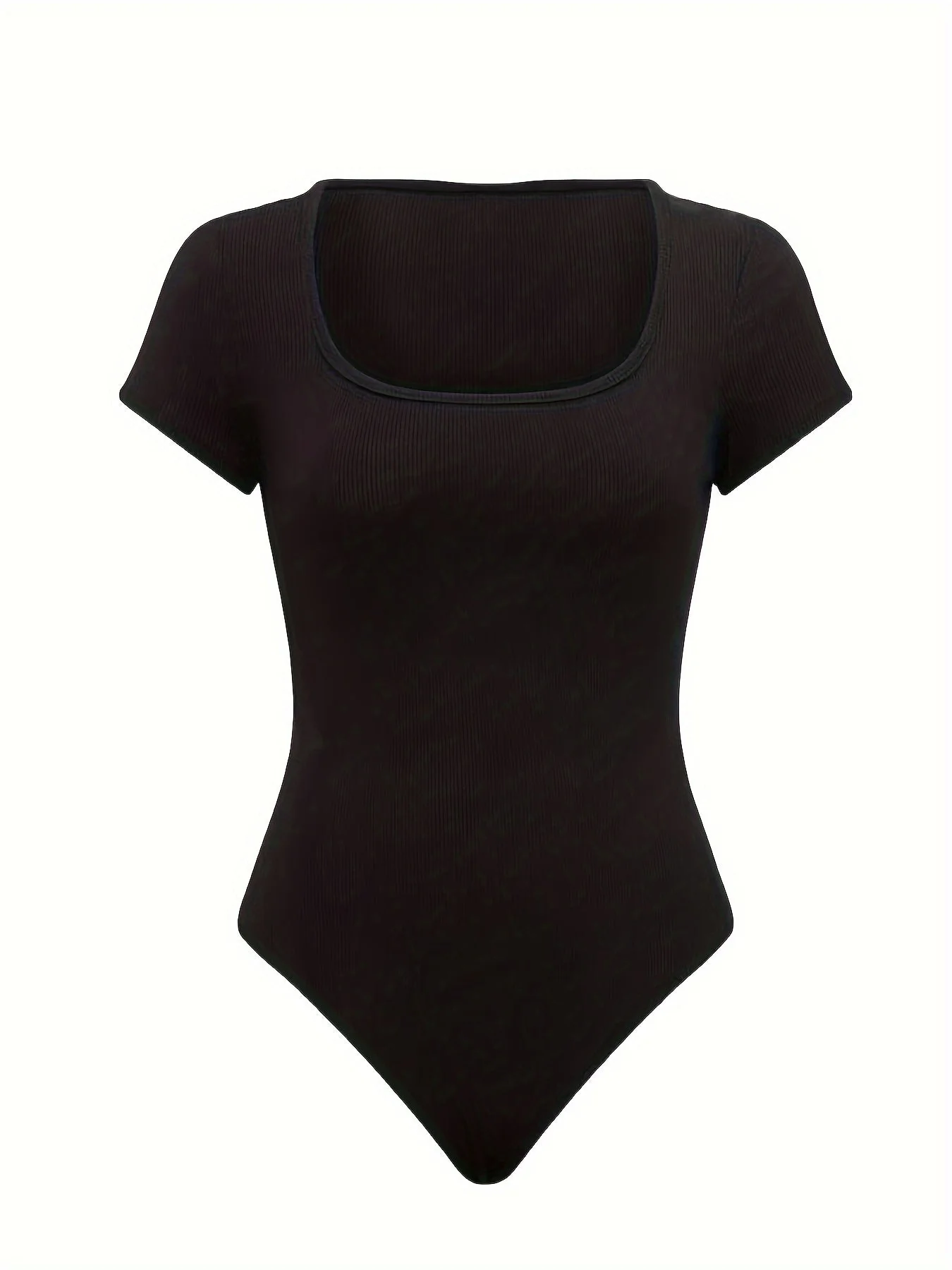 Damen Einteiler Set mit Square Neck Body und Weiten Hosen, Freizeit & Alltag - Image 10