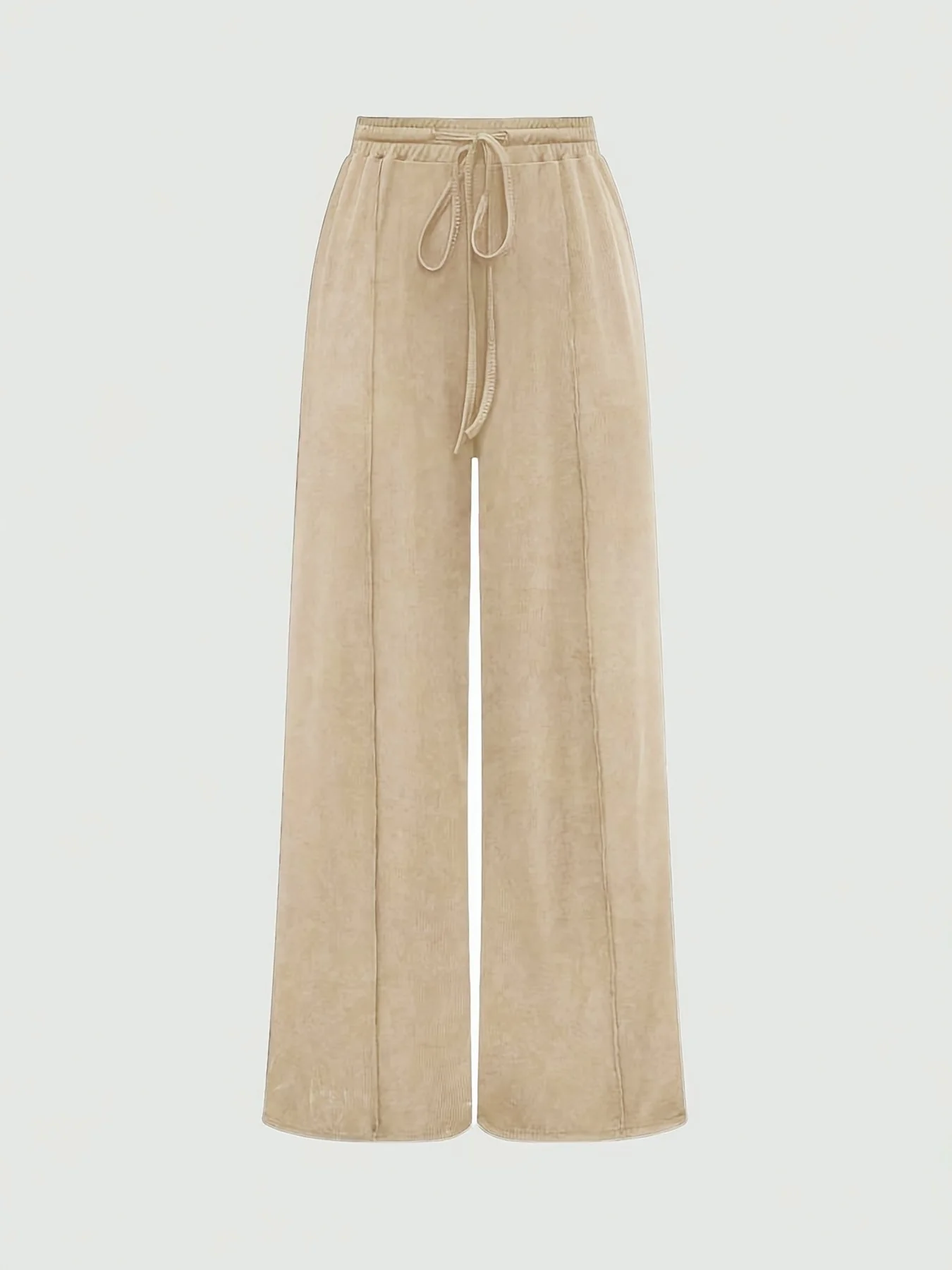 Damen Einteiler Set mit Square Neck Body und Weiten Hosen, Freizeit & Alltag - Image 9