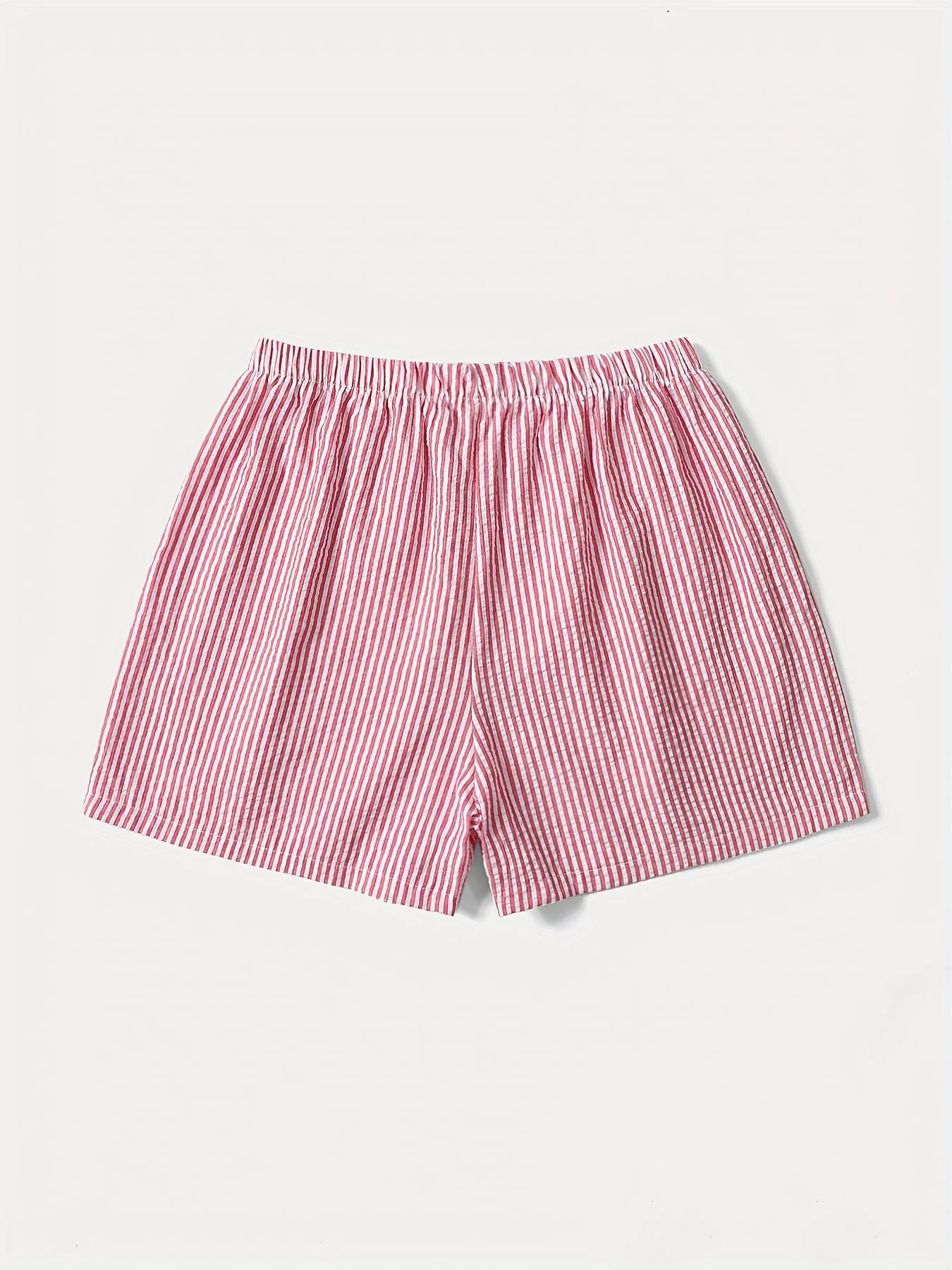 Damen Elegante Gestreifte High-Waist Shorts für Sommer Freizeit & Alltag - Image 6