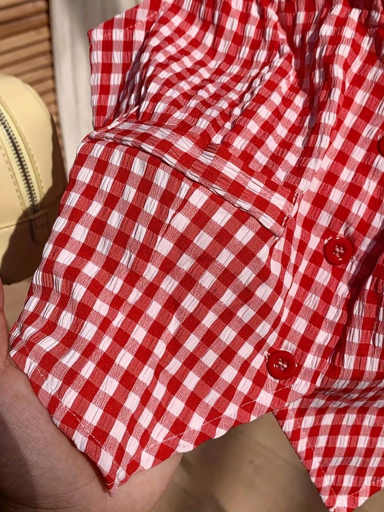 Damen Elegante Karierte Weste im Vintage Stil für Frühling und Sommer – Ärmellos, Kurz, Ideal für Alltag und Freizeit - Image 6