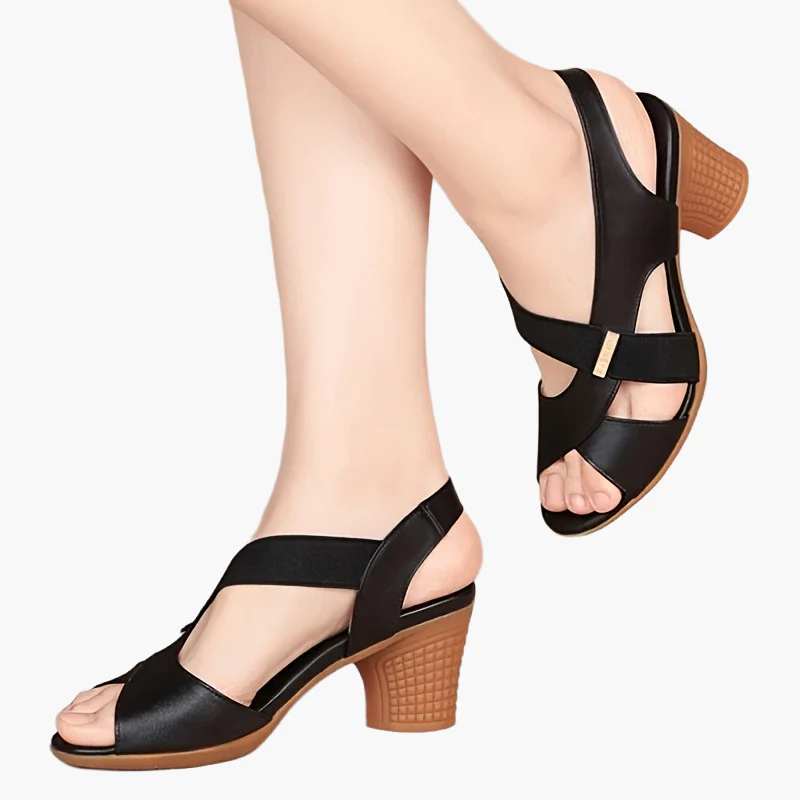 Damen Elegante Sommerschuhe mit Blockabsatz und Slingback – Komfortable Sandalen für Alltag und Freizeit - Image 5