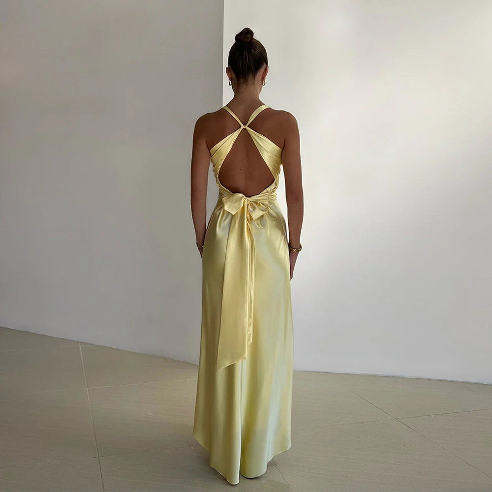 Damen Elegantes Abendkleid im A-Linien-Stil für besondere Anlässe und Partys - Image 6