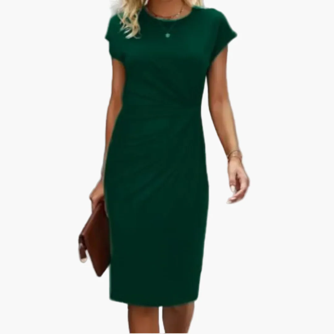 Damen Etuikleid Elegant Business Knielang – Perfekt für Büro & Events - Image 8