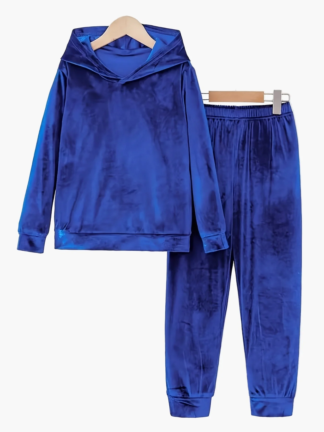 Damen Freizeit Hausanzug Set mit Kapuzenpullover und Jogginghose – Komfortabler Lounge- und Freizeitstil - Image 3