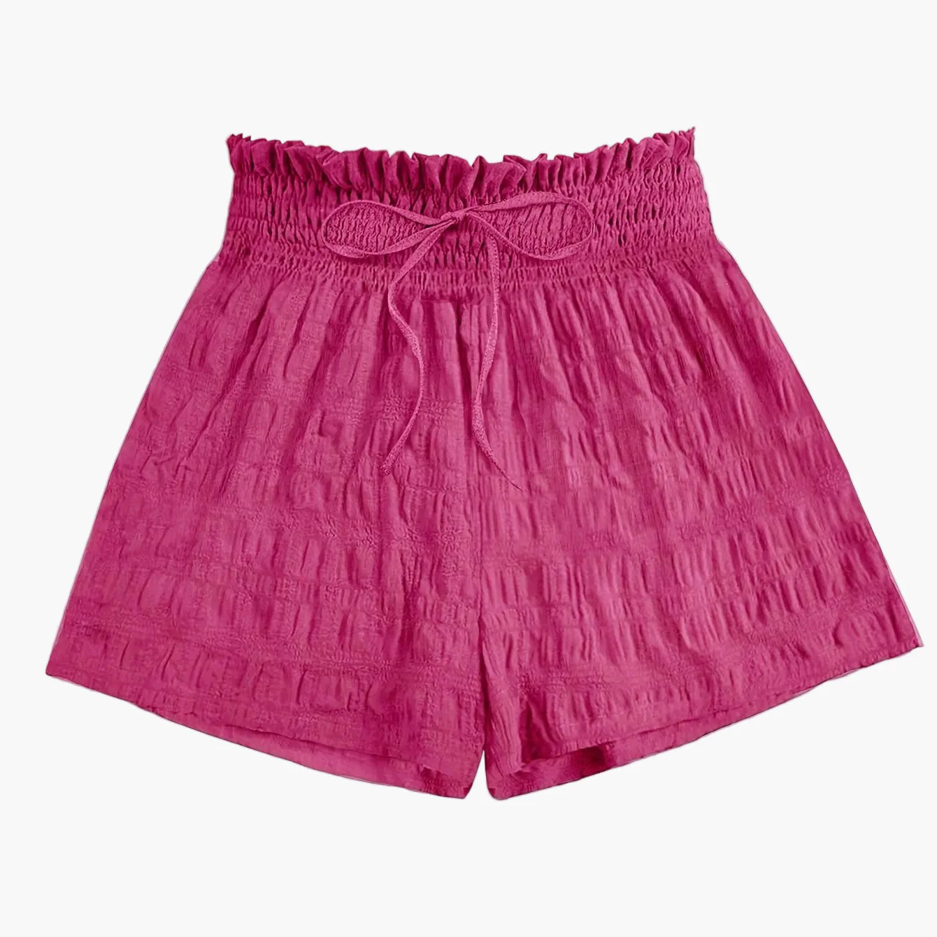 Damen Freizeit Shorts mit hohem Bund und Paperbag-Taille – Ideal für Sommer, Urlaub und Alltag - Image 12