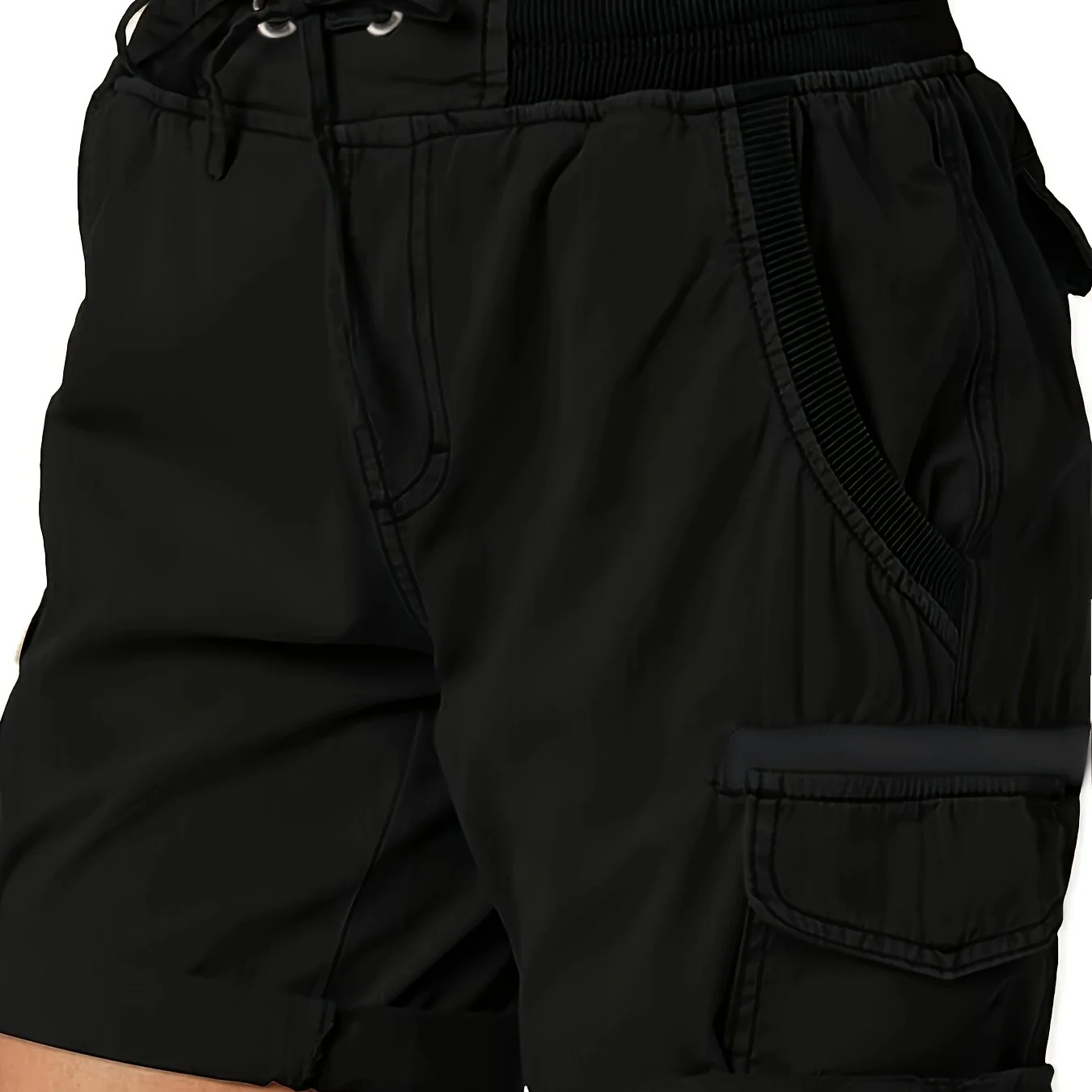 Damen Freizeit-Shorts mit Kordelzug und Cargotaschen – Bequeme Sommer Bermudashorts - Image 13
