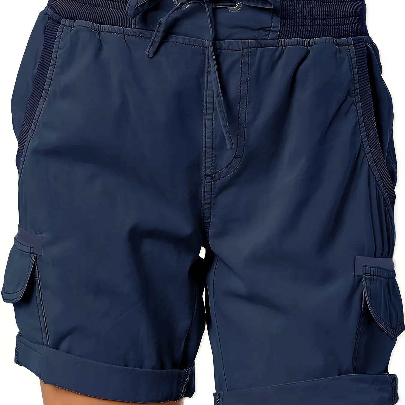 Damen Freizeit-Shorts mit Kordelzug und Cargotaschen – Bequeme Sommer Bermudashorts - Image 19