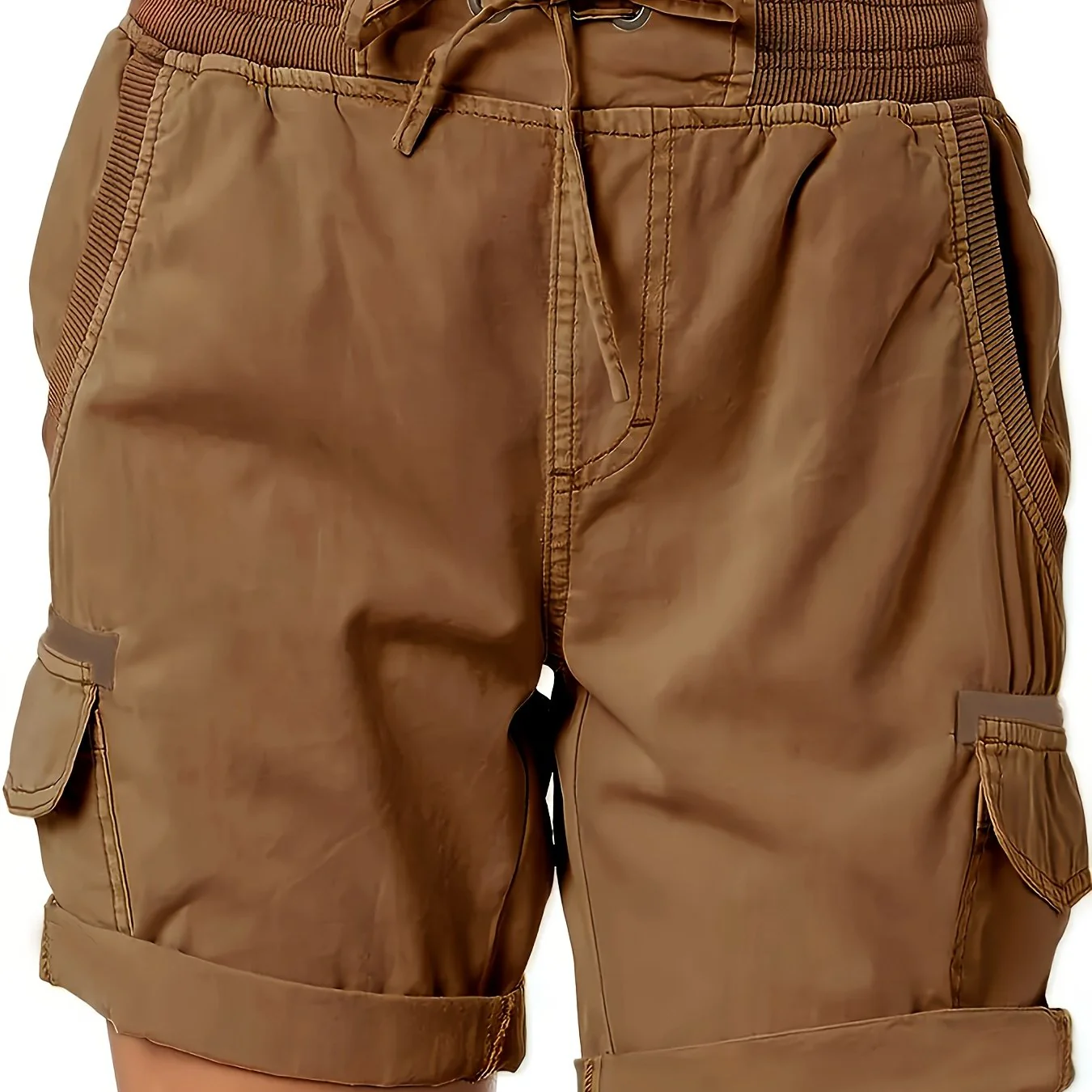 Damen Freizeit-Shorts mit Kordelzug und Cargotaschen – Bequeme Sommer Bermudashorts - Image 20