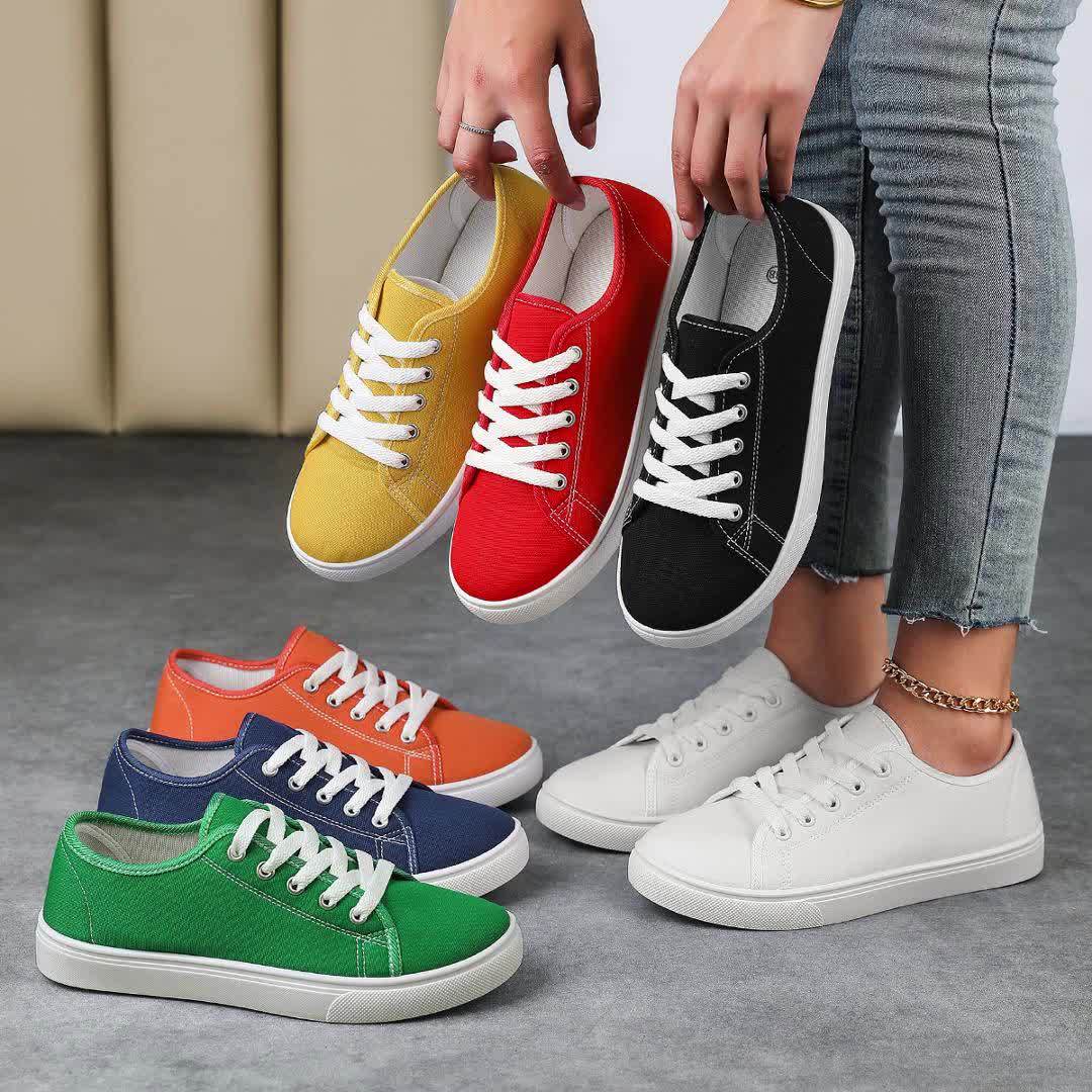 Damen Freizeit-Sneaker Schnürschuh für Alltag und Streetstyle - Image 9