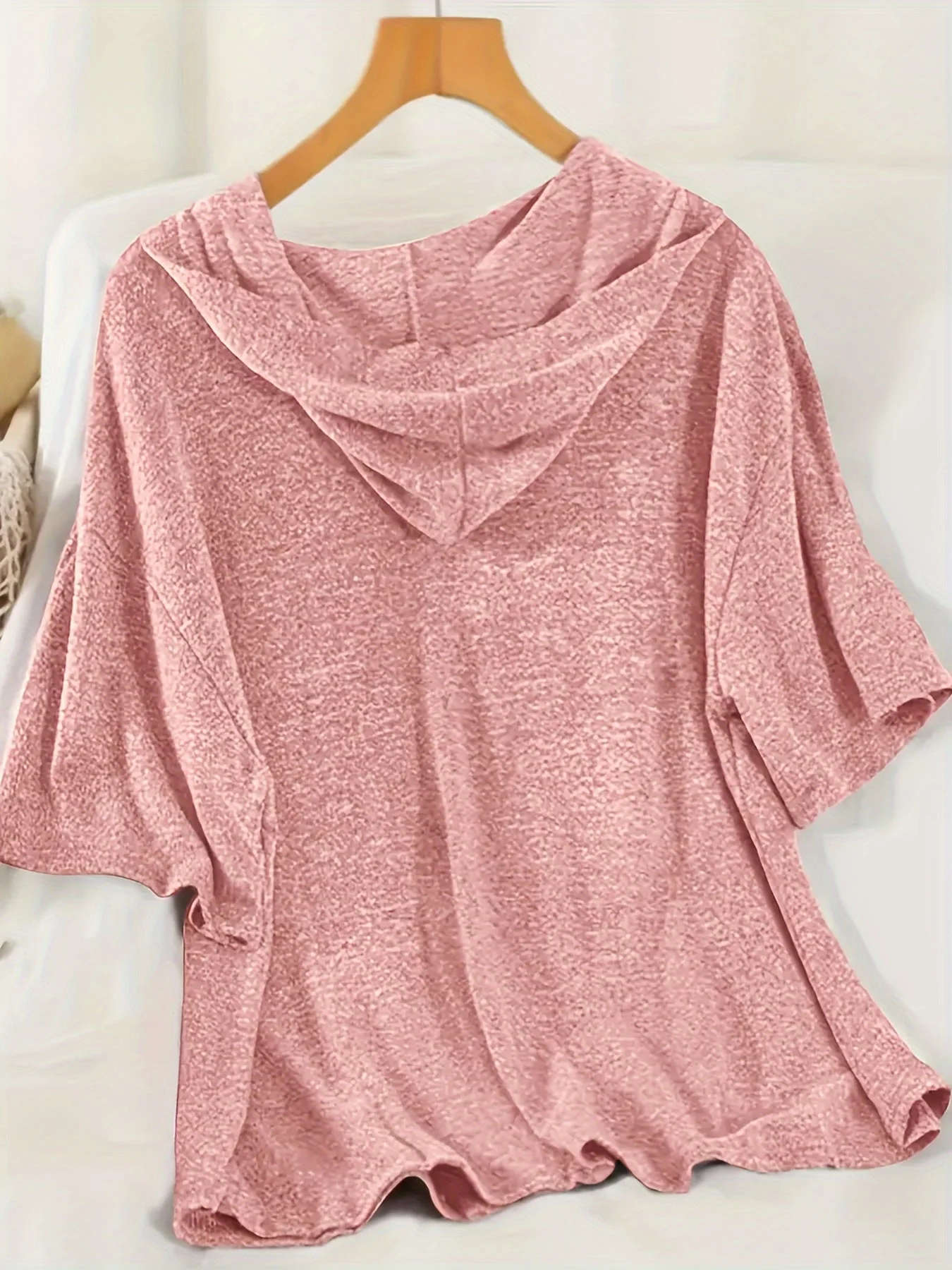 Damen Freizeit Zweiteiler Set mit Kapuzenoberteil und Shorts – Lässiger Komfort für Frühling & Sommer - Image 4