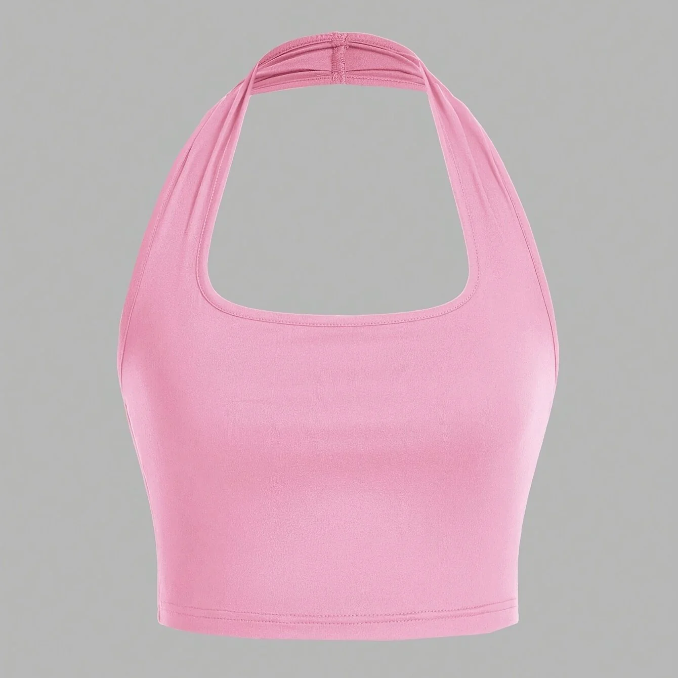Damen Halterneck Crop Top – Rückenfrei, Sommer, Casual Style - Image 13