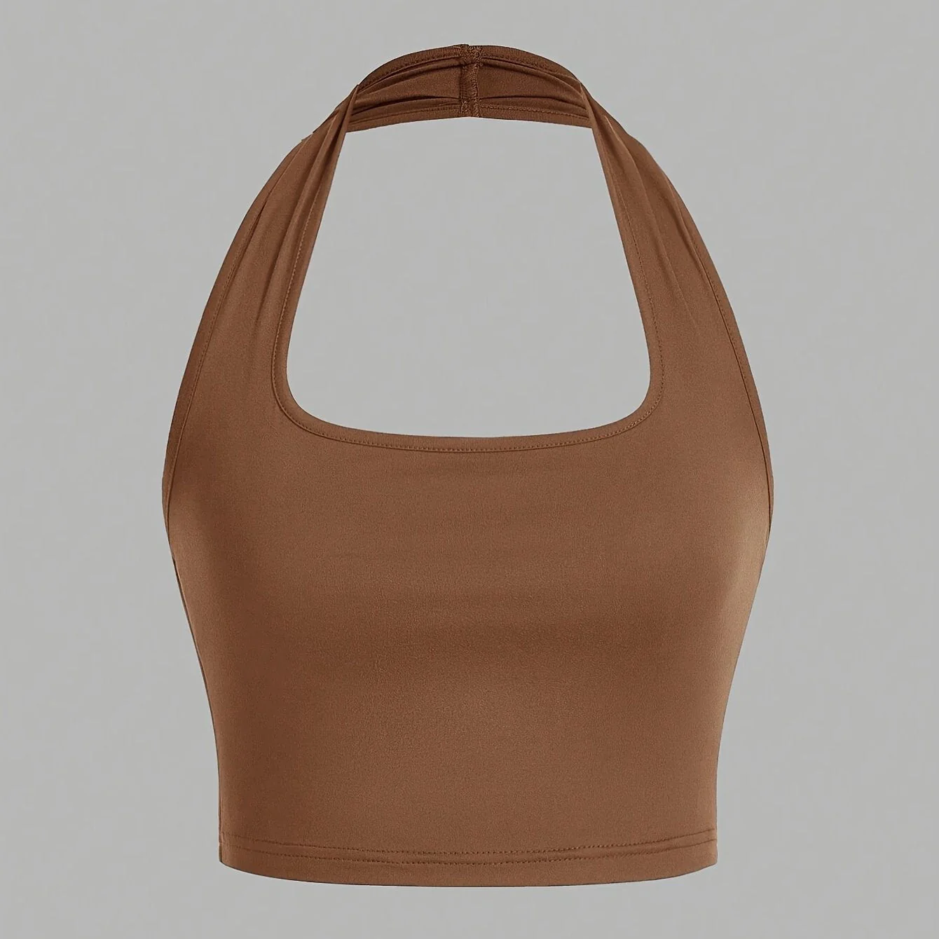 Damen Halterneck Crop Top – Rückenfrei, Sommer, Casual Style - Image 16