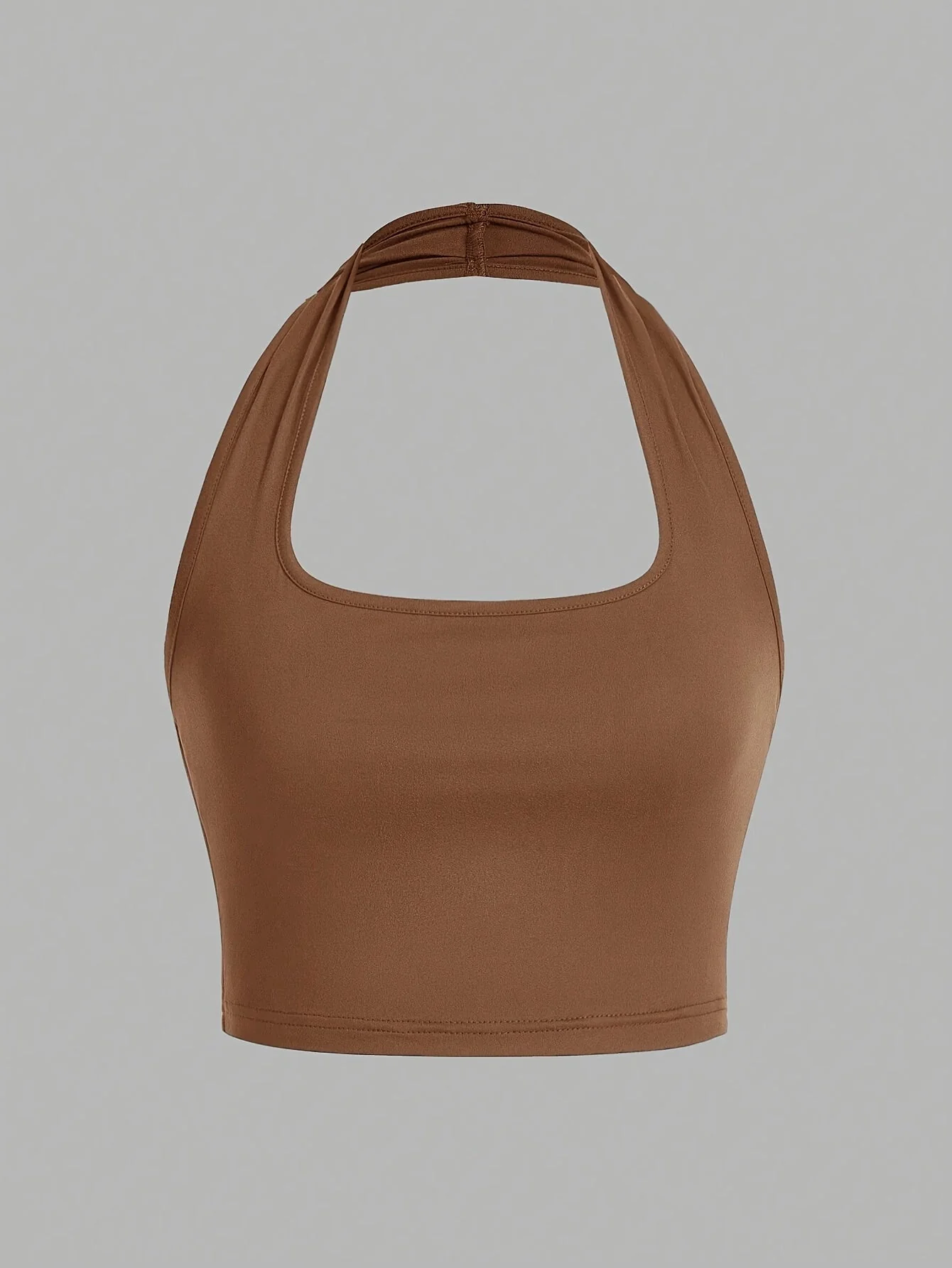 Damen Halterneck Crop Top – Rückenfrei, Sommer, Casual Style - Image 3