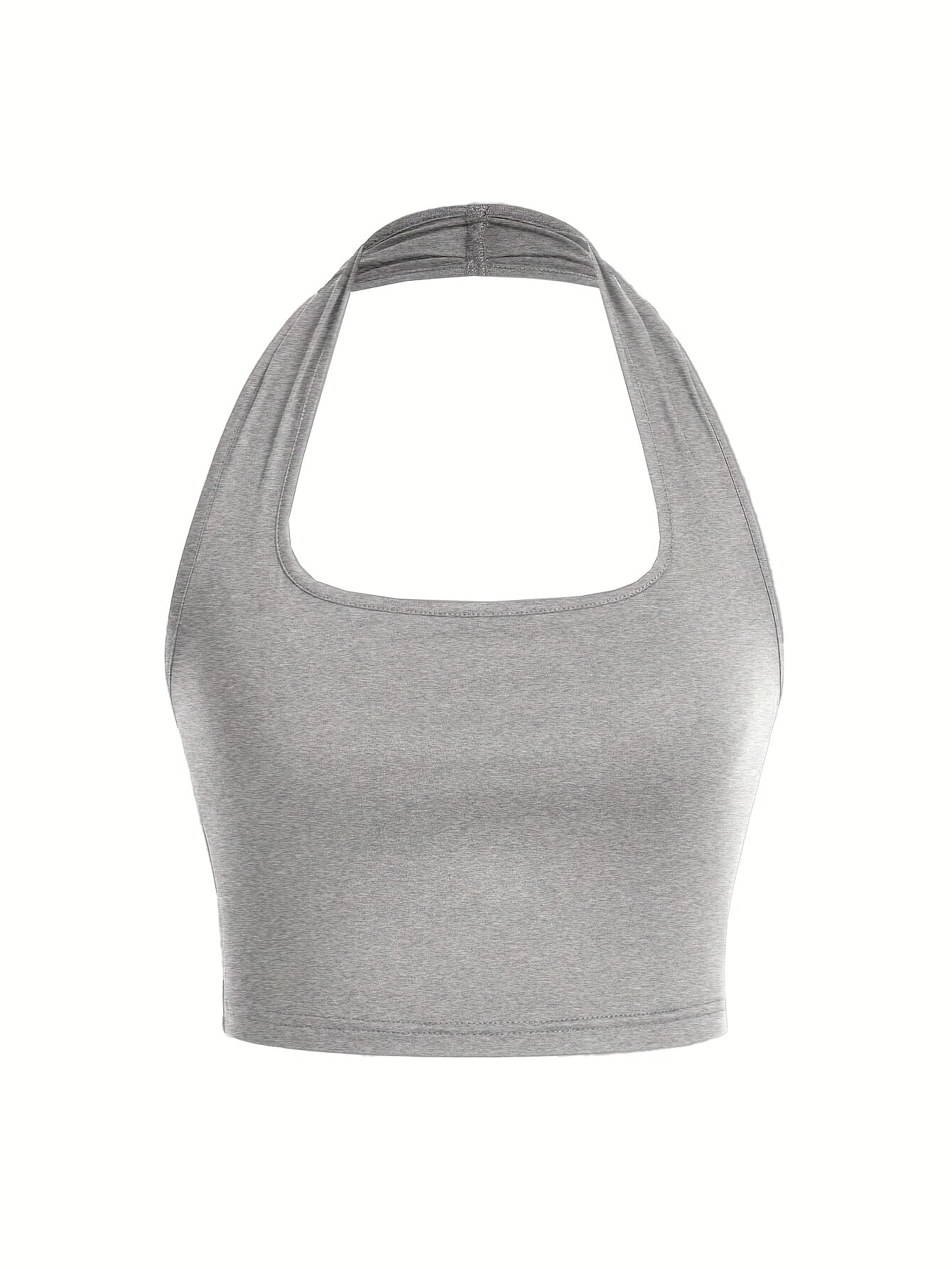 Damen Halterneck Crop Top – Rückenfrei, Sommer, Casual Style - Image 6