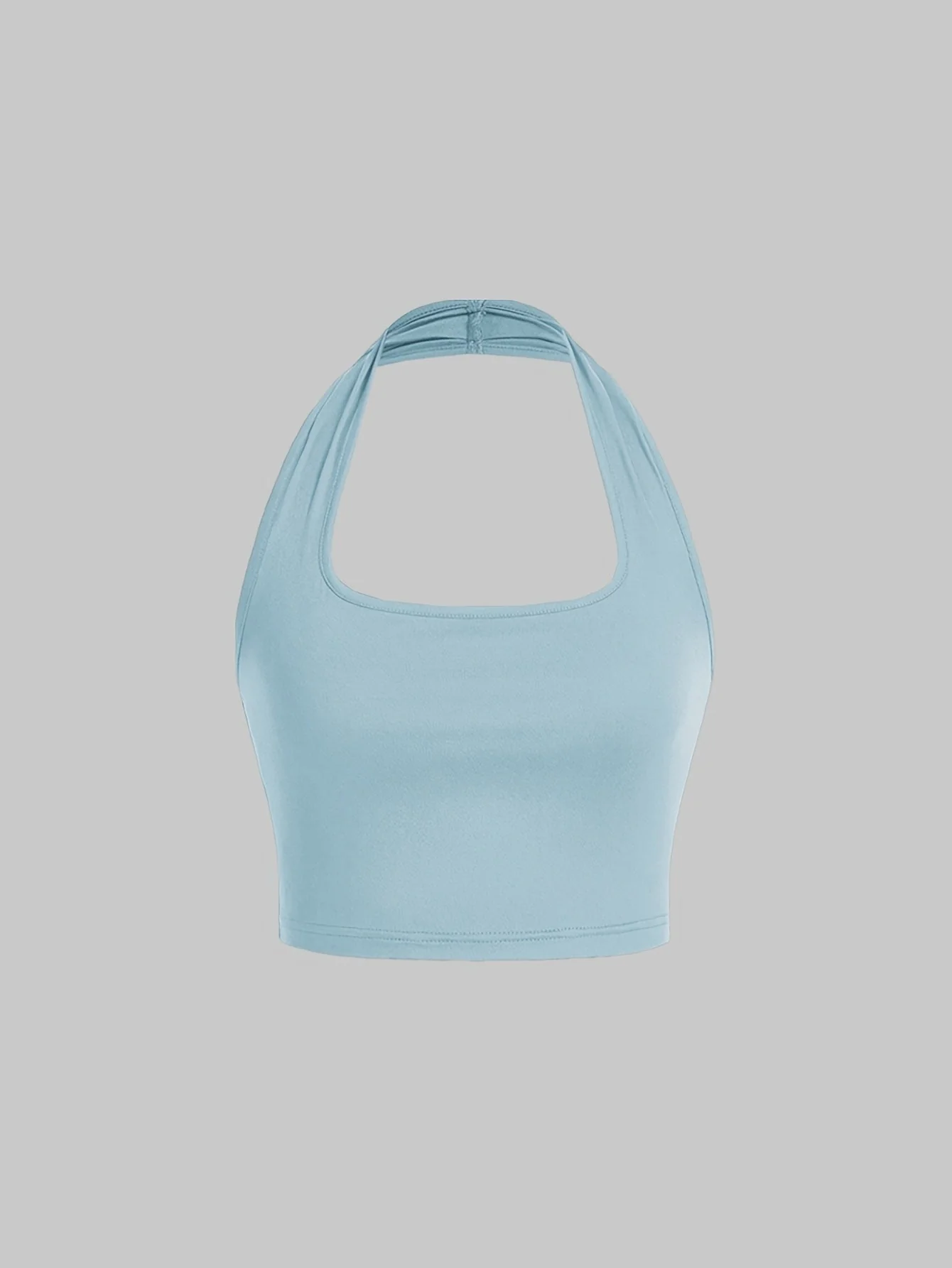 Damen Halterneck Crop Top – Rückenfrei, Sommer, Casual Style - Image 7
