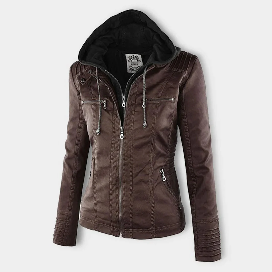 Damen jacke mit Kapuze – Modische Übergangsjacke für Alltag und Freizeit - Image 13