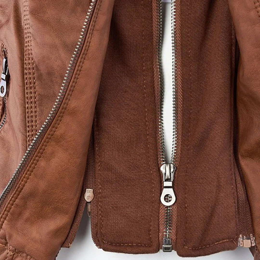 Damen jacke mit Kapuze – Modische Übergangsjacke für Alltag und Freizeit - Image 4