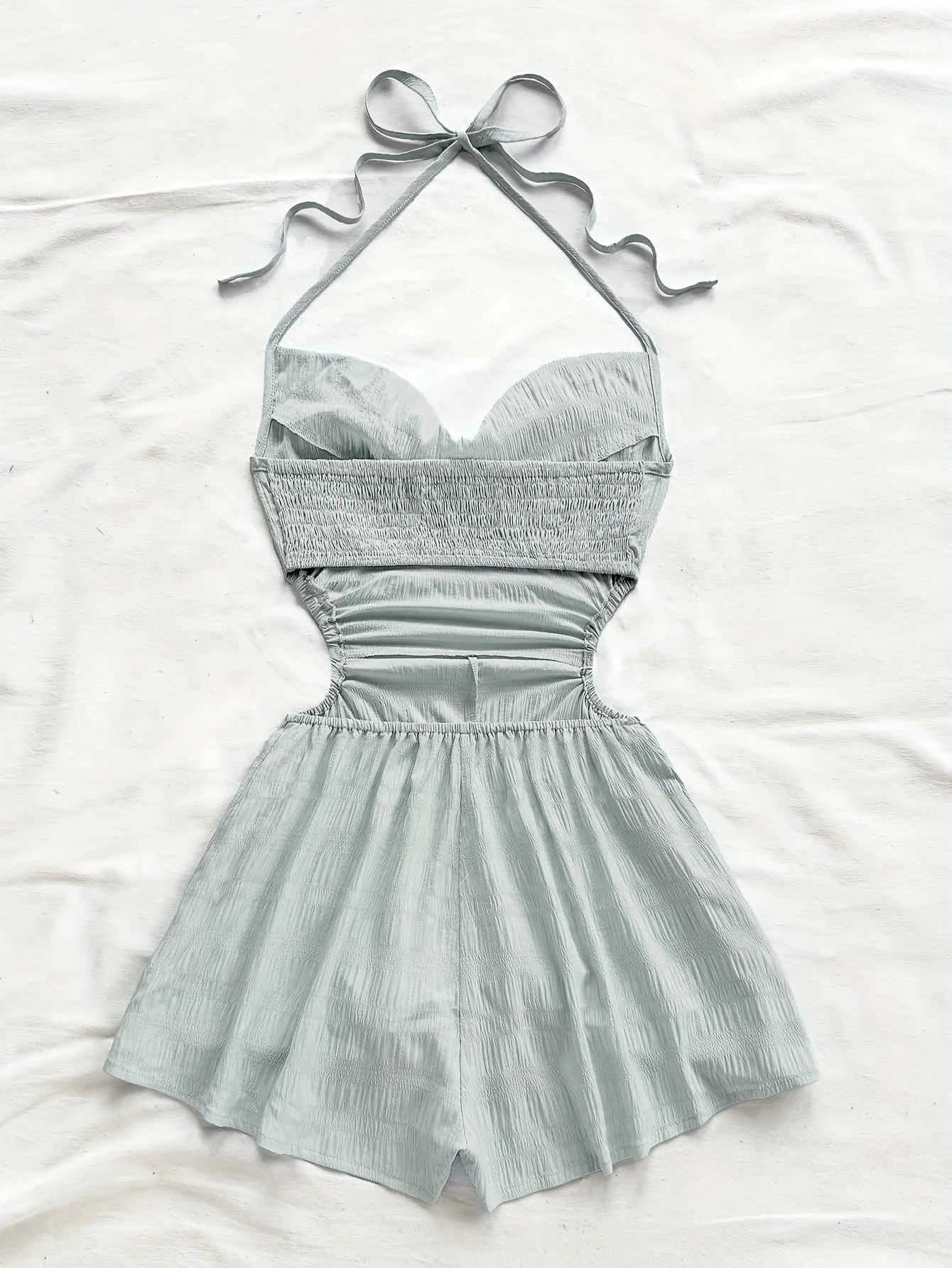 Damen Jumpsuit mit Neckholder und Cut-Outs – Modischer Einteiler für Urlaub und Sommer - Image 5