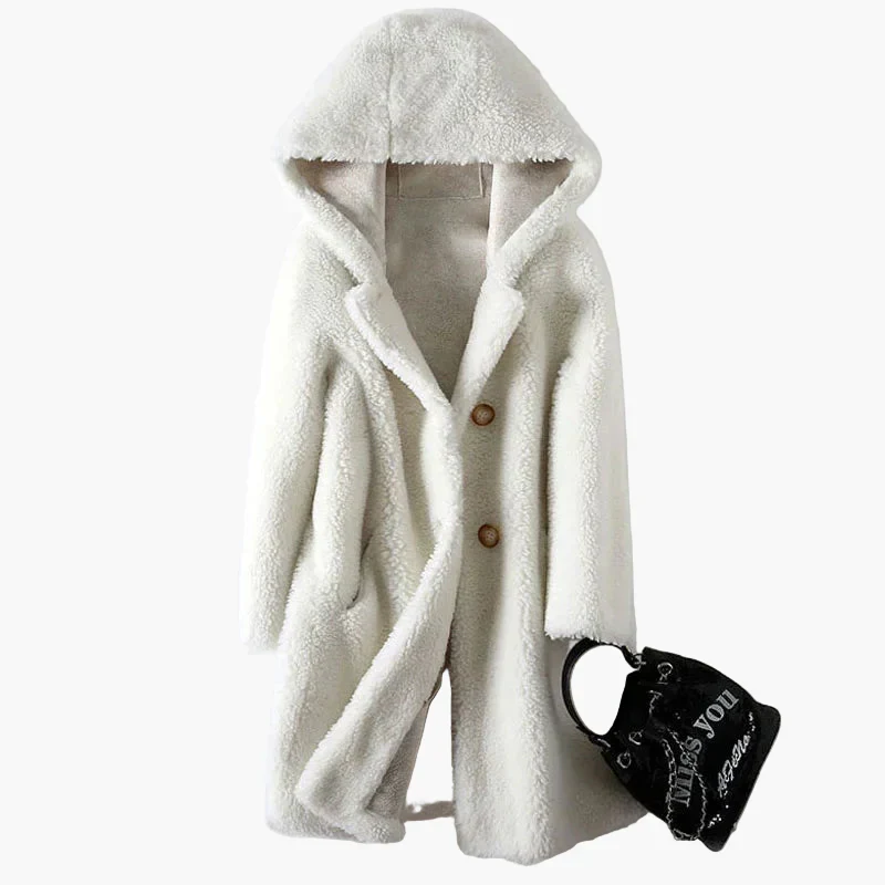 Damen Kapuzenmantel im lässigen Teddy-Stil, modisch und bequem für den Alltag - Image 4