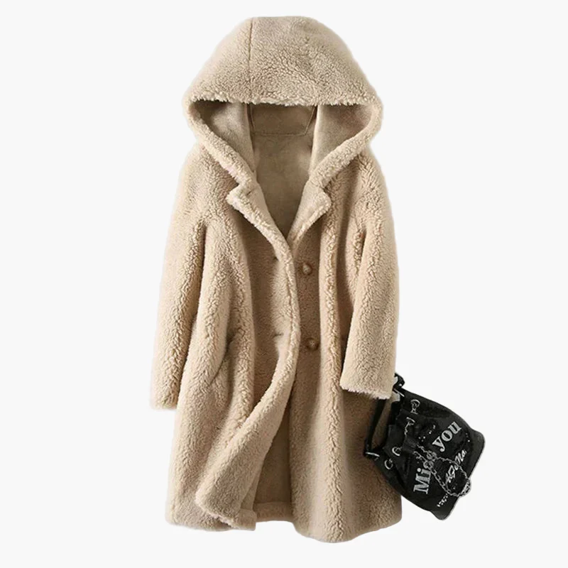 Damen Kapuzenmantel im lässigen Teddy-Stil, modisch und bequem für den Alltag - Image 5