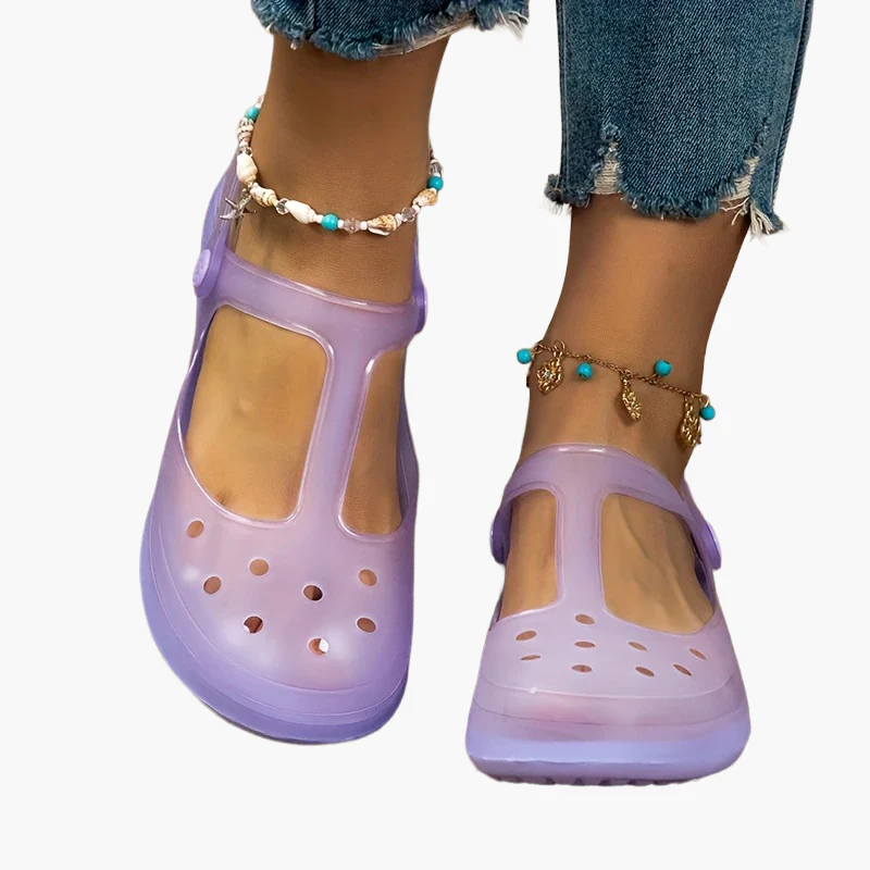 Damen Komfort Freizeit Mary Jane Clogs – Ideal für Sommer und Alltag - Image 12