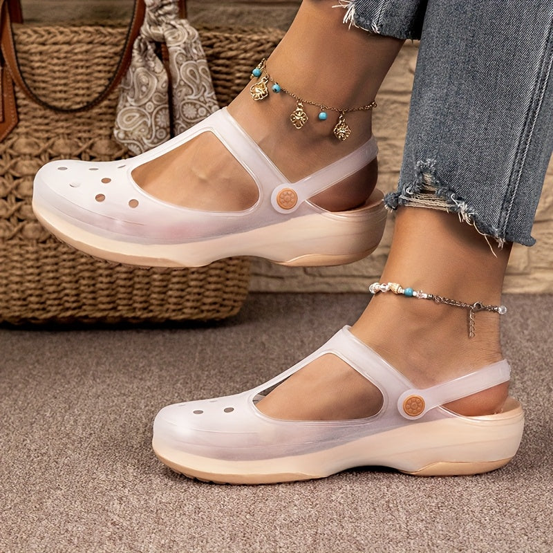 Damen Komfort Freizeit Mary Jane Clogs – Ideal für Sommer und Alltag - Image 2
