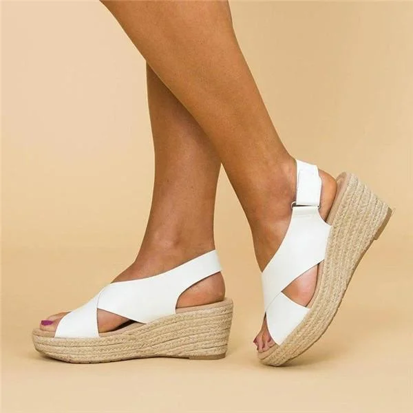 Damen Komfort Keilsandalen – Modische Sommer Wedges für Alltag, Freizeit und Urlaub - Image 4
