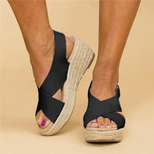 Damen Komfort Keilsandalen – Modische Sommer Wedges für Alltag, Freizeit und Urlaub - Image 7