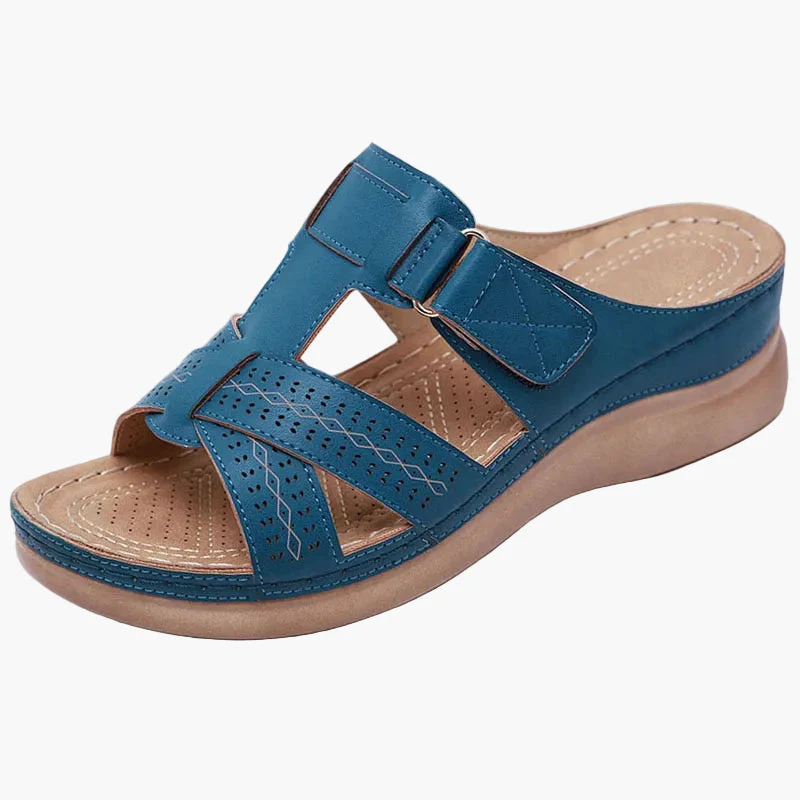 Damen Komfort Slip-On Keilsandalen für Alltag und Freizeit - Image 2