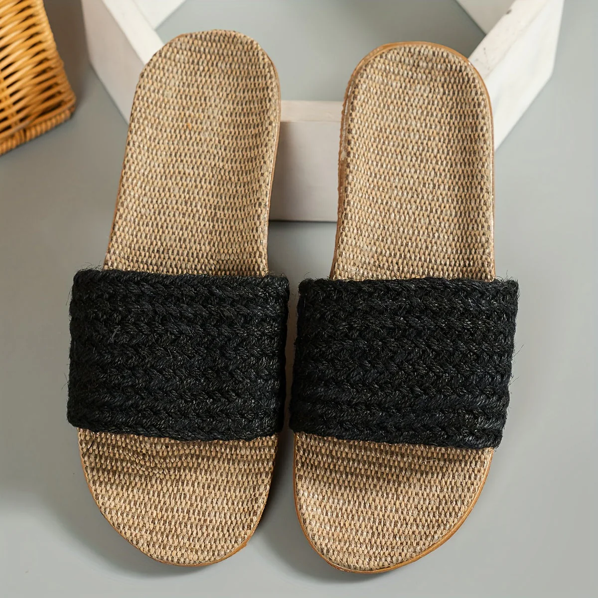 Damen Komfort-Sommerpantoletten im Casual Stil – Flache Slipper, Bequeme Hausschuhe, Offene Zehen - Image 10
