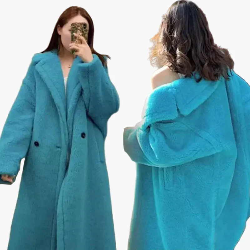 Damen Langer Oversize Mantel – Modischer Wintermantel für Alltag & Freizeit - Image 15