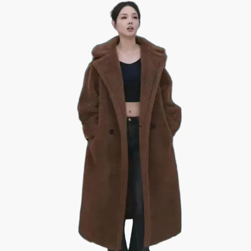 Damen Langer Oversize Mantel – Modischer Wintermantel für Alltag & Freizeit - Image 9