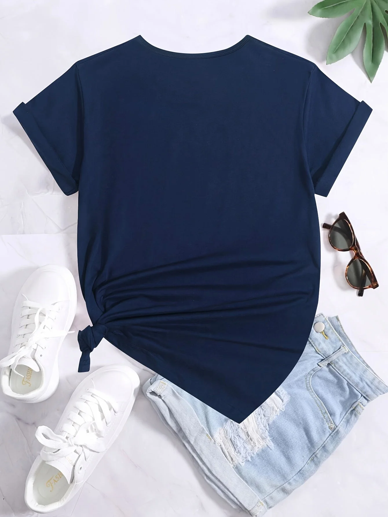 Damen Lustiges Statement T-Shirt mit Spruch – Lockeres Sommer Top für Alltag & Freizeit - Image 7